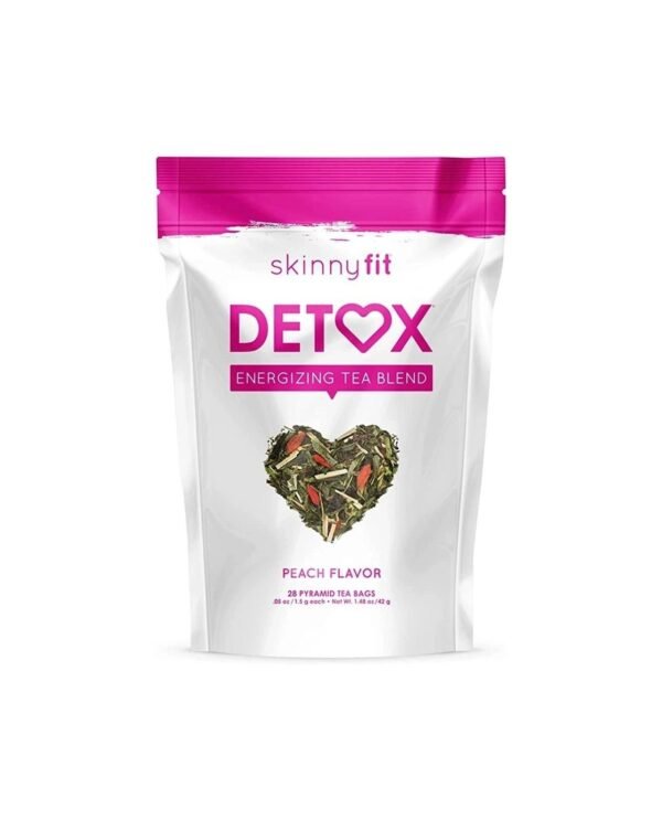 SkinnyFit Detox Tea: All-Natural, Laxative-Free, Supports A Healthy Weight, Helps Reduce Bloating, Natural Energy, Supports Immune System, Vegan, 28 Servings