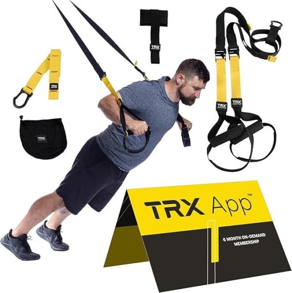 TRX All in One Suspension Trainer + TRX Training 6 Month On-Demand Membership